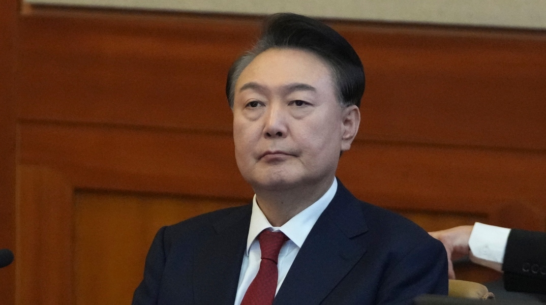 Ο πρόεδρος της Νότιας Κορέας Γιουν Σουκ Γιολ 