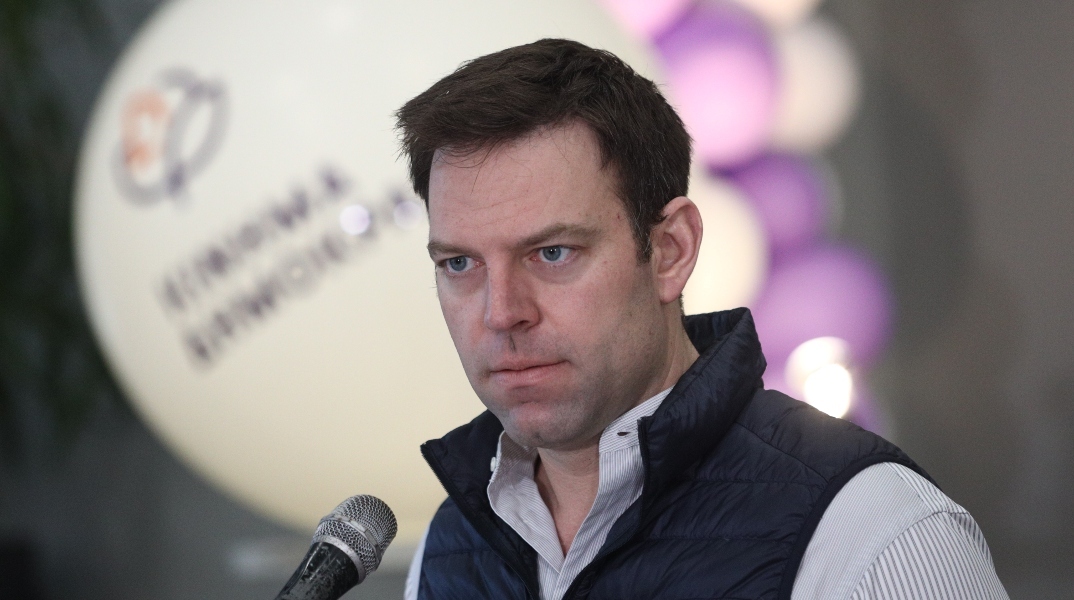 Ο πρόεδρος του Κινήματος Δημοκρατίας, Στέφανος Κασσελάκης 