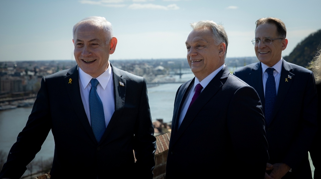 Μπενιαμίν Νετανιάχου και Βίκτορ Ορμπάν στην Ουγγαρία