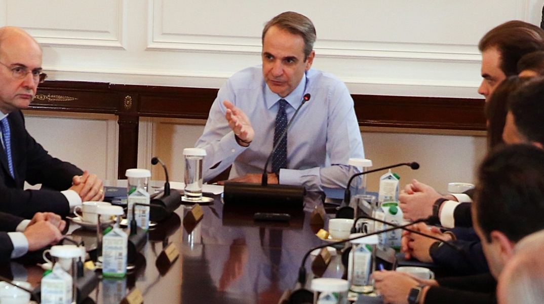 Ο Κυριάκος Μητσοτάκης 