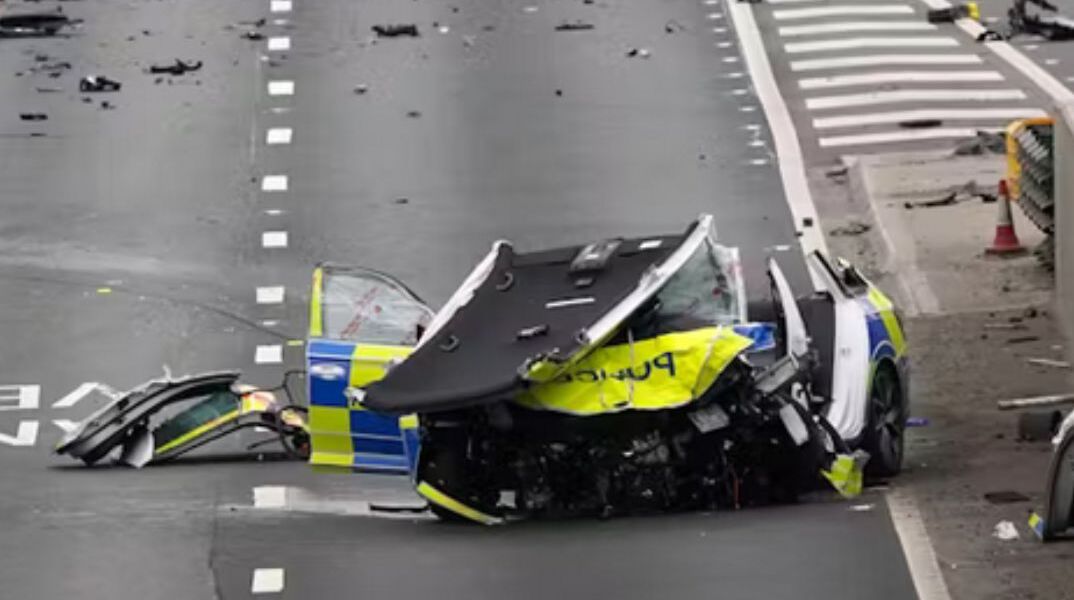 Nιούκαστλ: Κινηματογραφική καταδίωξη με διαλυμένα περιπολικά και επτά τραυματίες