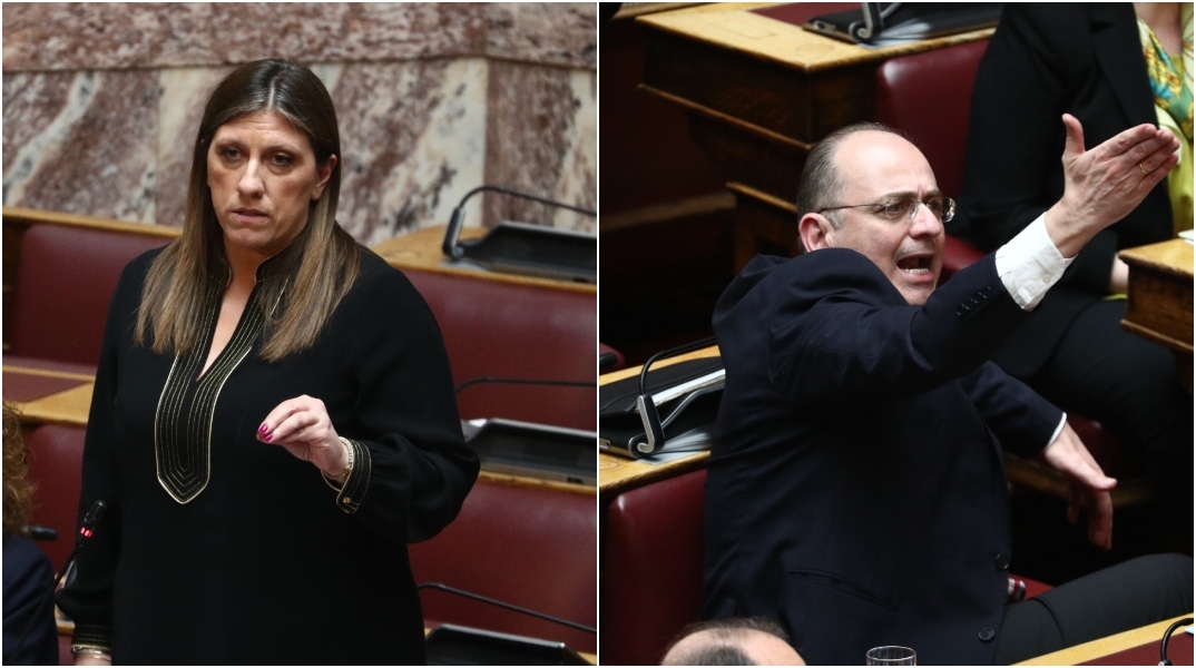Θερμό επεισόδιο Κωνσταντοπούλου - Λαζαρίδη στη Βουλή: «Το πρωί μοιρολογίστρα και το βράδυ party animal»