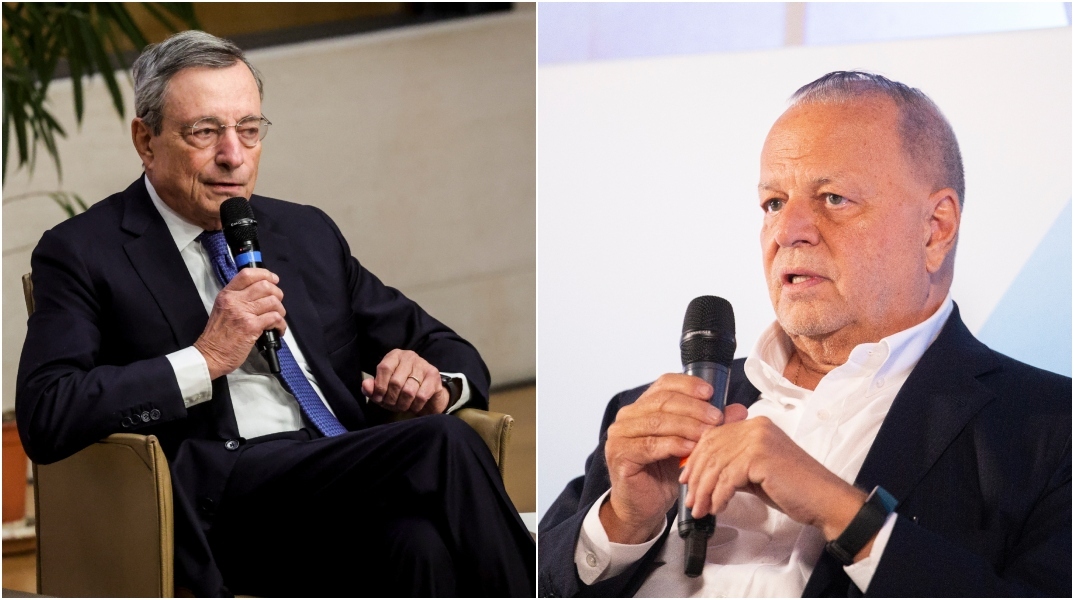 Μάριο Ντράγκι και Ευάγγελος Μυτιληναίος μιλούν για το μέλλον της Ευρώπης