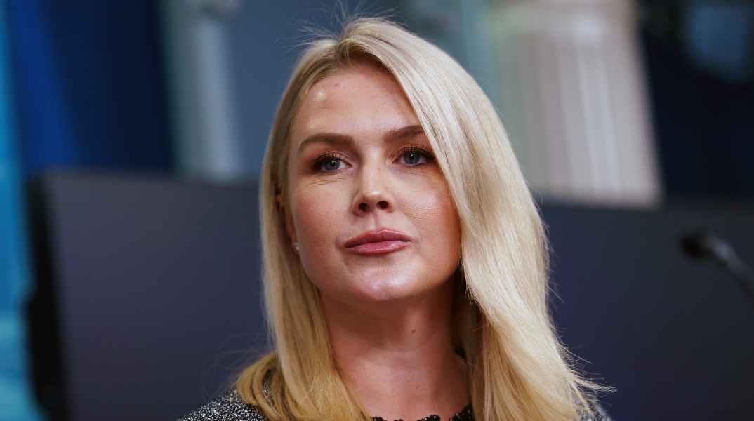 Η εκπρόσωπος Τύπου του Λευκού Οίκου, Κάρολαϊν Λέβιτ