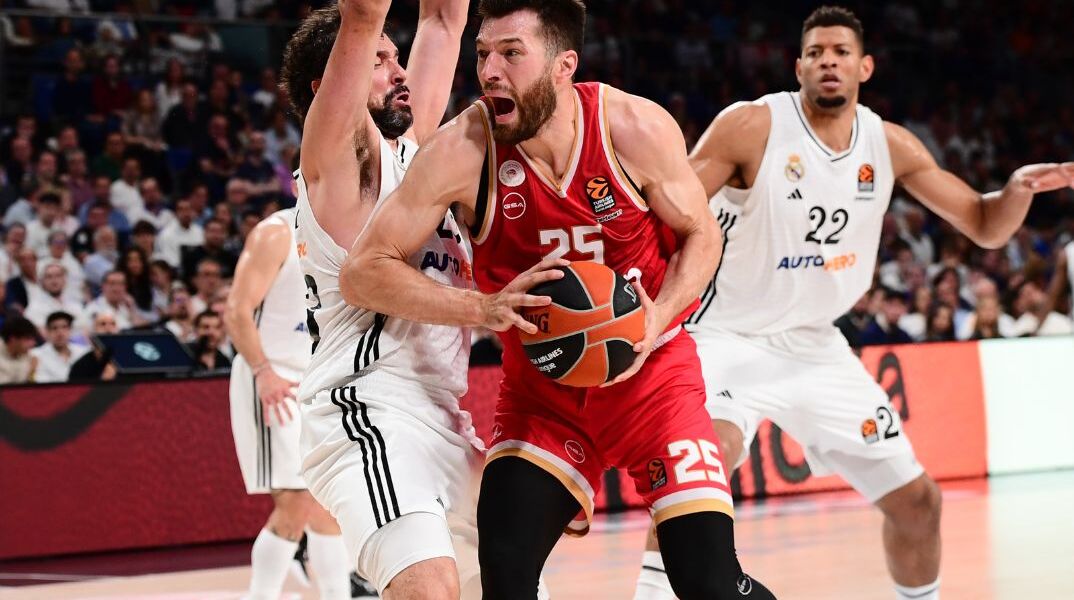 EUROLEAGUE 2024-2025 / PLAYOFFS / GAME-4 / ΡΕΑΛ ΜΑΔΡΙΤΗΣ - ΟΣΦΠ (KLODIAN LATO / EUROKINISSI
