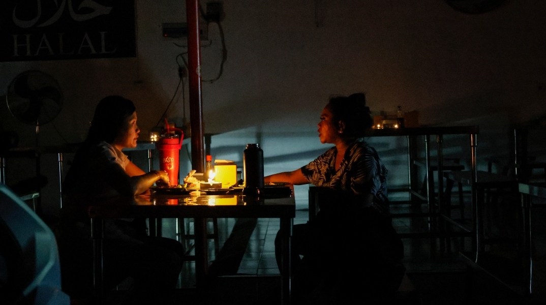 Μπλακ άουτ στο Μπαλί της Ινδονησίας