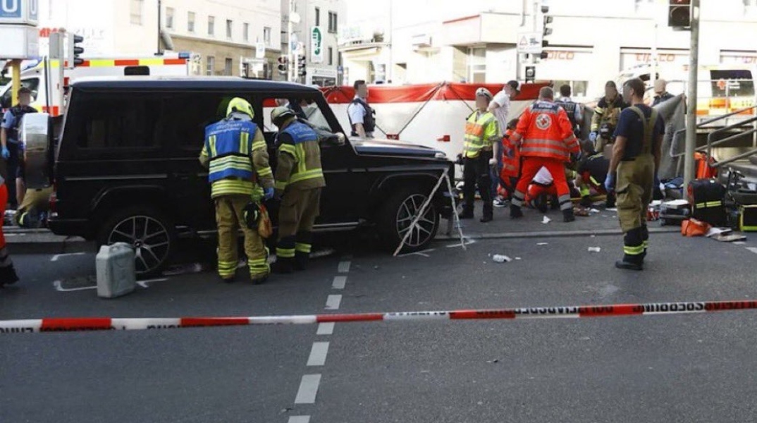 Γερμανία: Αυτοκίνητο παρέσυρε πεζούς στο κέντρο της Στουτγάρδης 