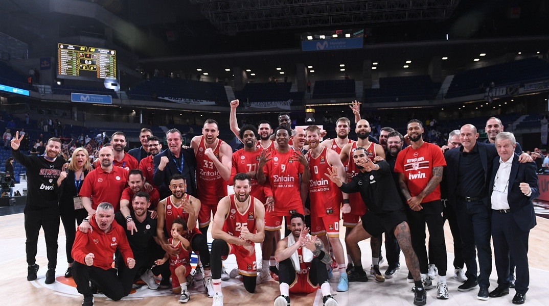 Ολυμπιακός: Έφτασε τα 14 Final Four και τα τέσσερα συνεχόμενα στην Euroleague