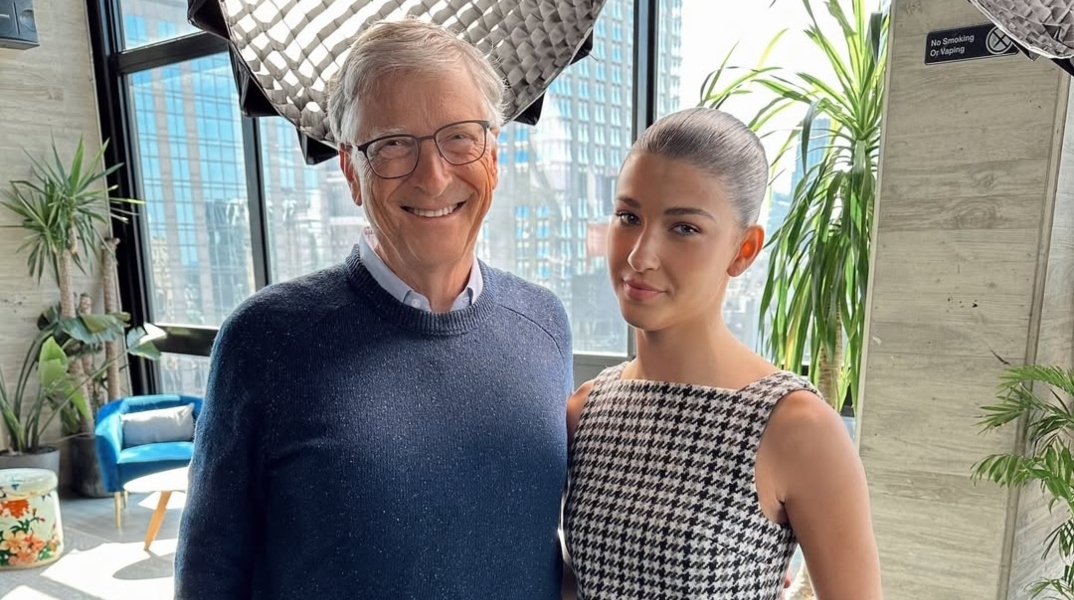 Ο Μπιλ Γκέιτς με την κόρη του, Φοίβη