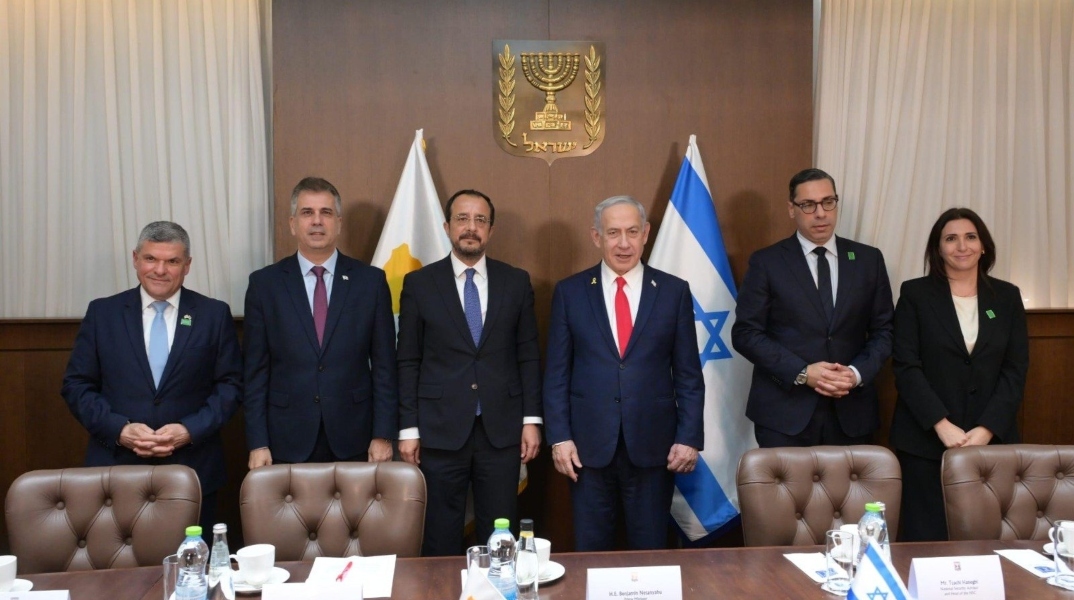 Συνάντηση Χριστοδουλίδη - Νετανιάχου στην Ιερουσαλήμ