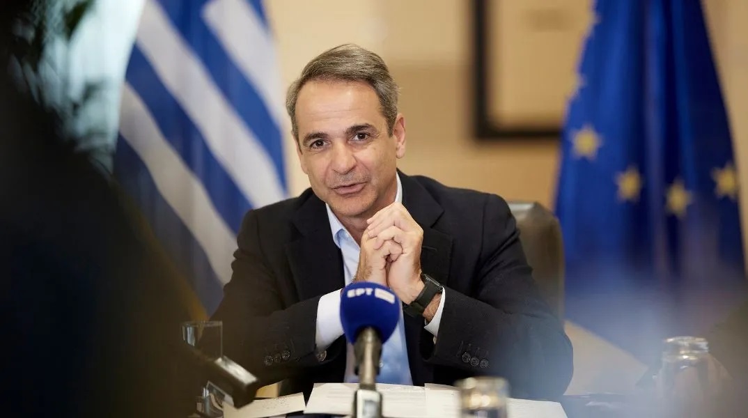 Ο πρωθυπουργός Κυριάκος Μητσοτάκης