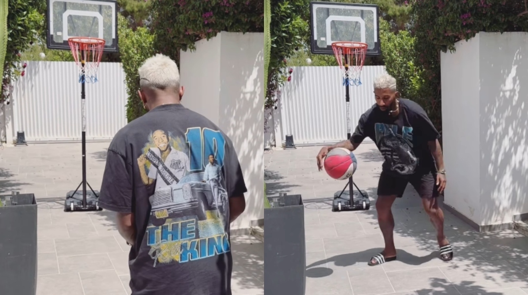 «Help me file» – Απίθανο βίντεο του Ροντινέι που ζητάει μπασκετικά tips από τον Βεζένκοφ 