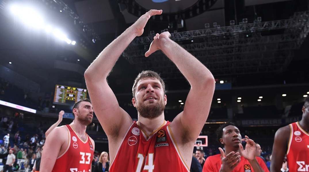 Σάσα Βεζένκοβ: Αναδείχθηκε MVP των play-offs της Euroleague