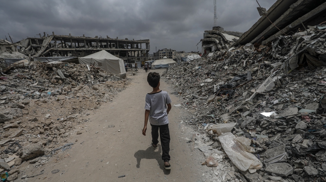 γαζα, συντριμμια