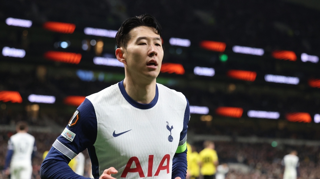 Ο ποδοσφαιριστής της Τότεναμ, Σον Χιουνγκ-Μιν