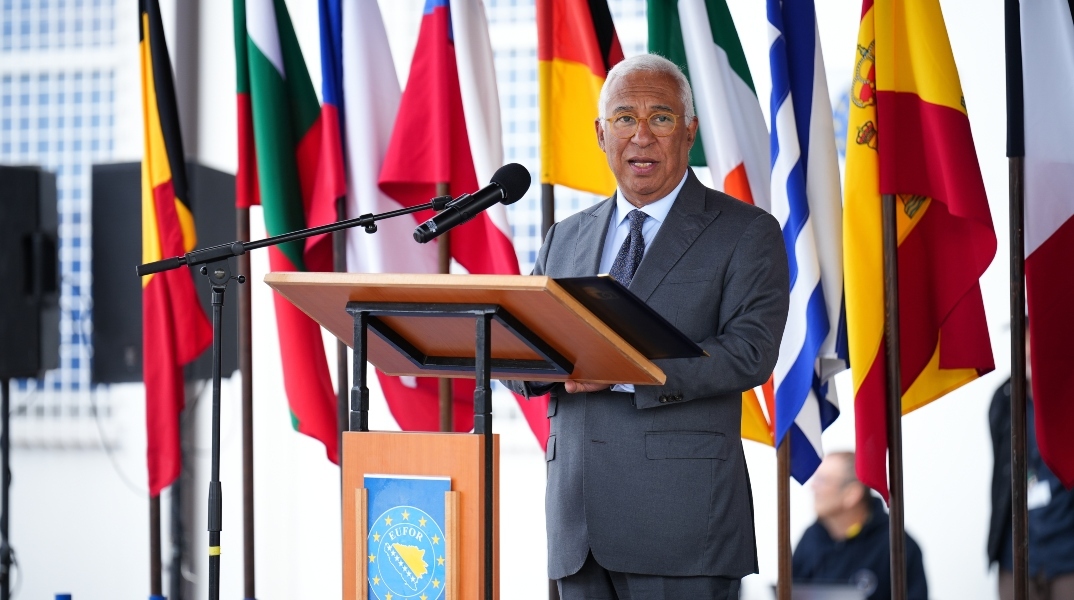 Ο πρόεδρος του Ευρωπαϊκού Συμβουλίου, Αντόνιο Κόστα 