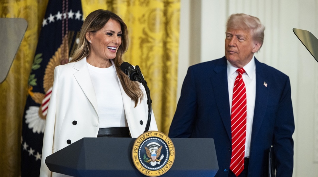 Μελάνια και Ντόναλντ Τραμπ