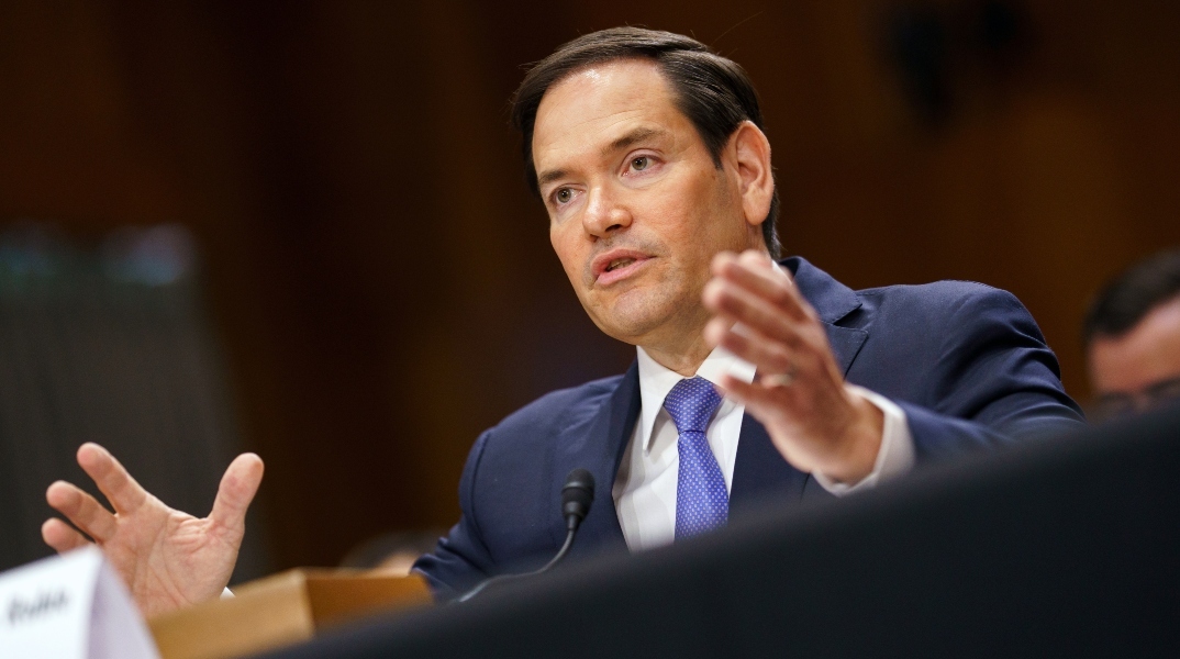 Ο υπουργός Εξωτερικών των ΗΠΑ Μάρκο Ρούμπιο 