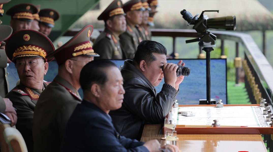 Ο ηγέτης της Βόρειας Κορέας Κιμ Γιονγκ Ουν 