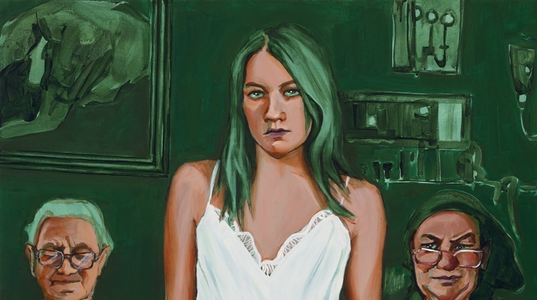 Στέλλα Καπεζάνου, Emerald Paintings στην Γκαλερί Σκουφά