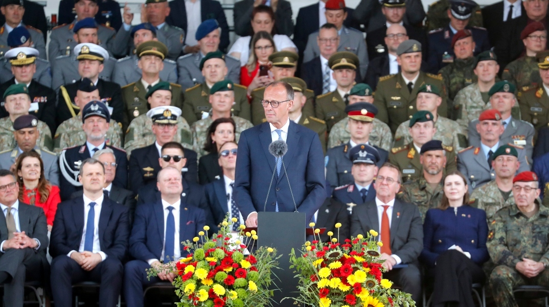 Ο καγκελάριος της Γερμανίας Φρίντριχ Μερτς