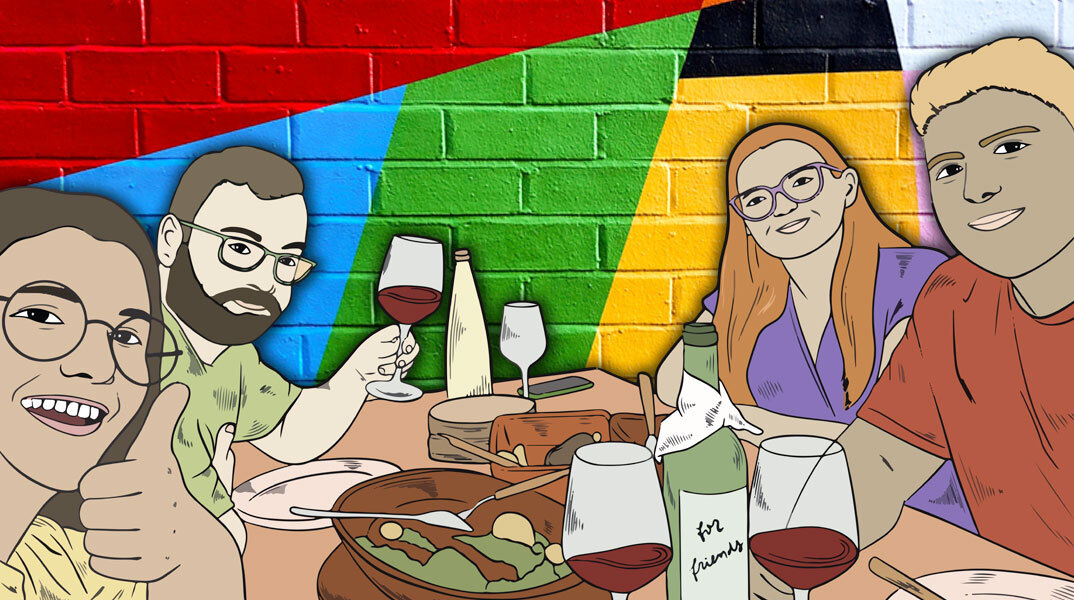 Το κέρασμα από ένα εστιατόριο