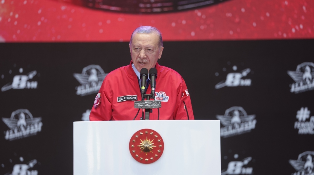 Ο Τούρκος πρόεδρος Ρετζέπ Ταγίπ Ερντογάν 