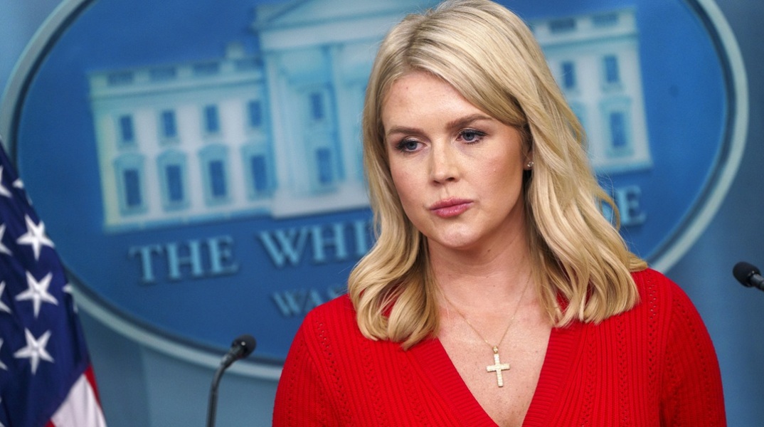 Η εκπρόσωπος του Λευκού Οίκου Καρολάιν Λέβιτ