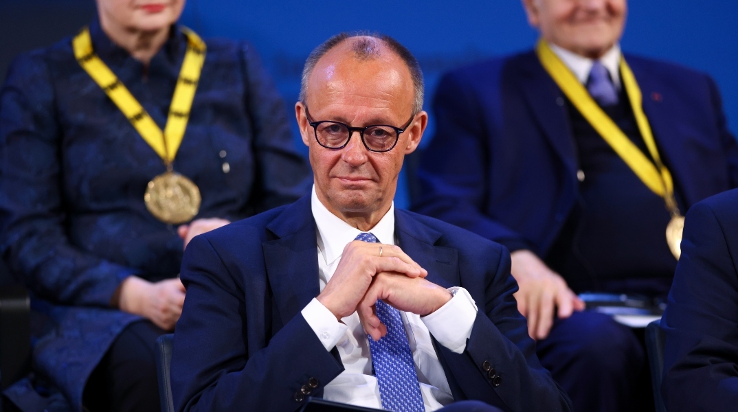 Ο Γερμανός καγκελάριος Φρίντριχ Μερτς