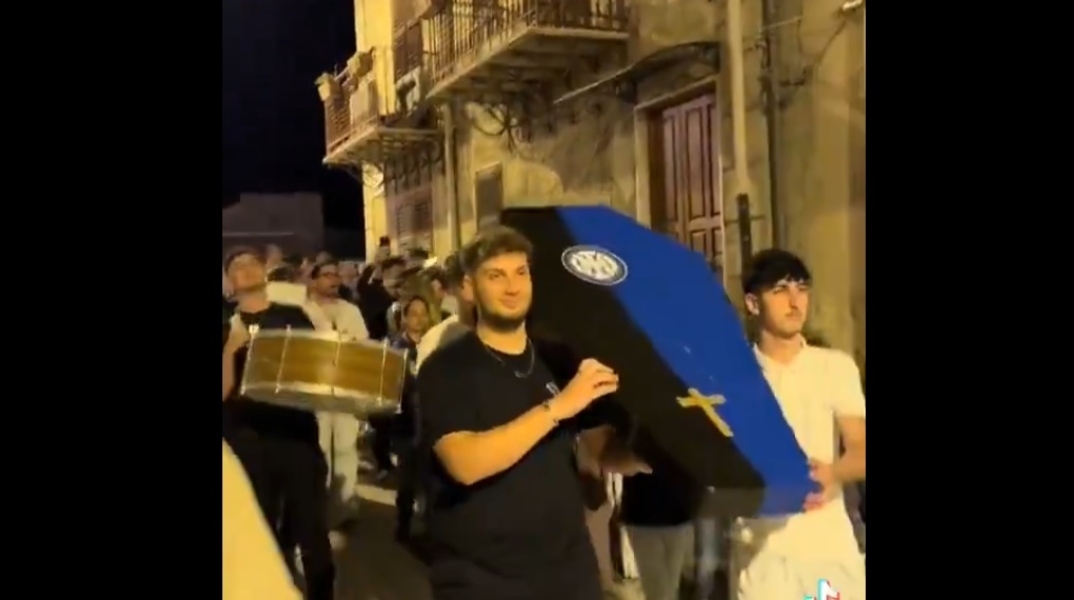 Champions League: Οπαδοί της Μίλαν έκαναν την... κηδεία της Ίντερ
