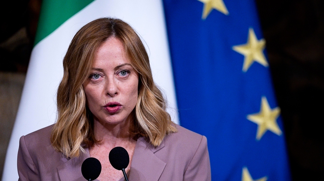 Η πρωθυπουργός της Ιταλίας, Τζόρτζια Μελόνι 