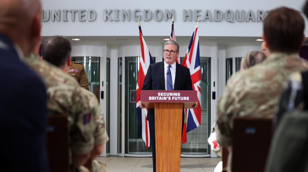 Ο πρωθυπουργός της Βρετανίας, Κιρ Στάρμερ