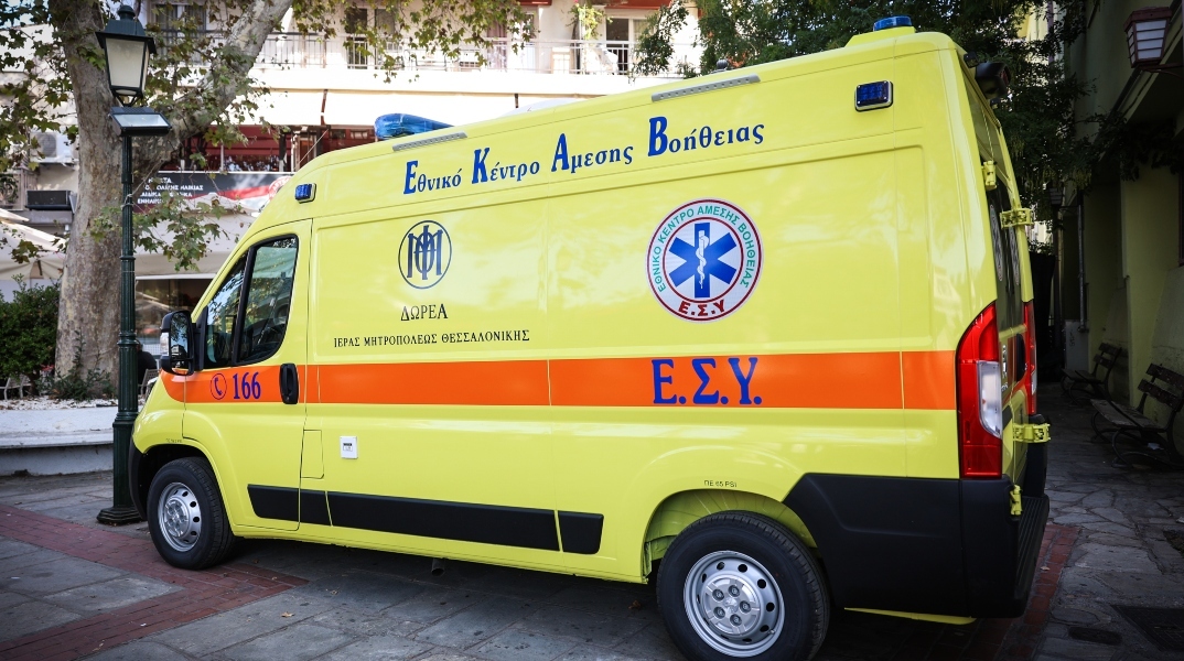 Νάξος, ασθενοφορο