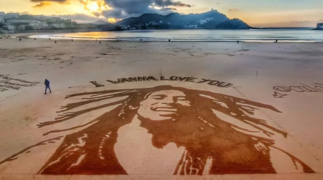 Ισπανία, παραλια, αμμος, Bob Marley