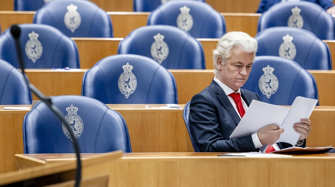 Ο επικεφαλής της ολλανδικής ακροδεξιάς Γκέερτ Βίλντερς 