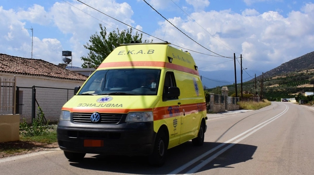 Χαλκιδική, ασθενοφορο