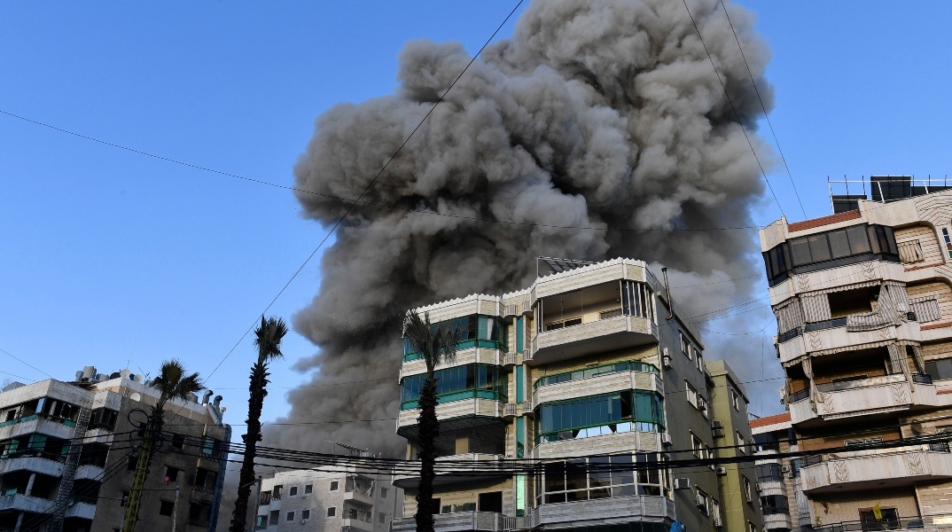 Ισραήλ, εκρηξη, καπνοι, κτιρια