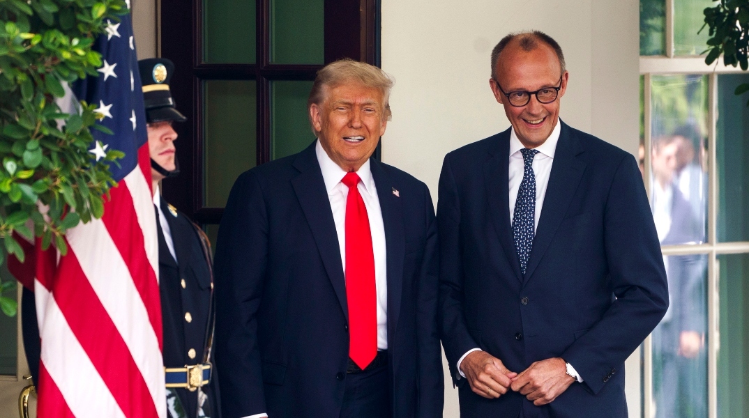 Ο Τραμπ συναντάει τον Μερτς στον Λευκό Οίκο