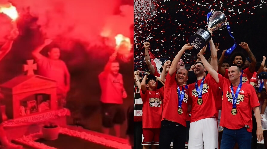 Ολυμπιακός: Ο συγκινητικός λόγος που οπαδοί γιόρτασαν τη νίκη σε νεκροταφείο