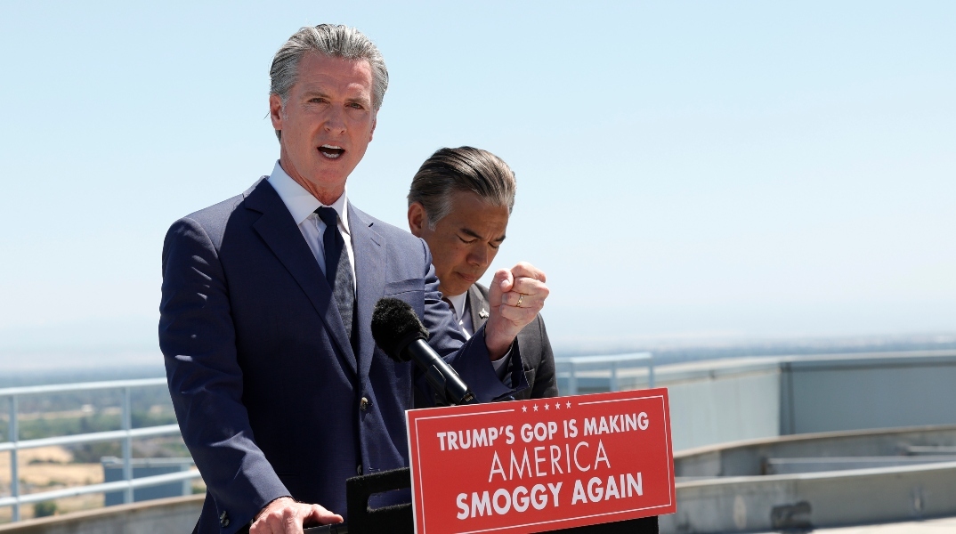 O κυβερνήτης της Καλιφόρνια, Γκάβιν Νιούσομ