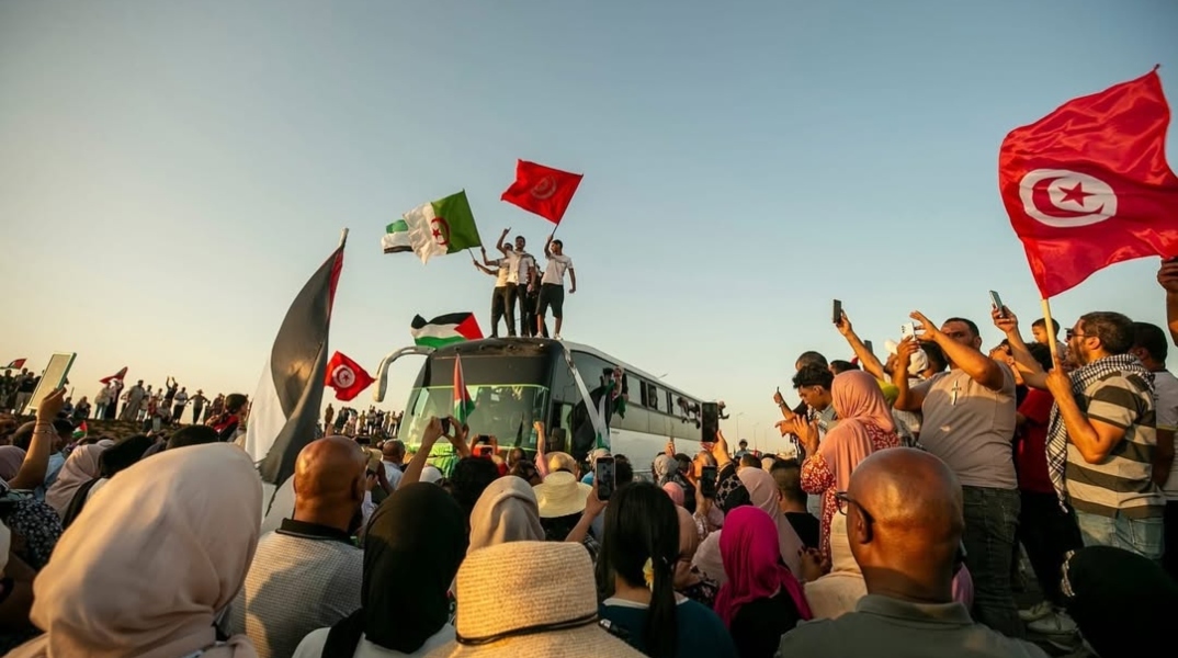 Ισραήλ, διαδηλωτες, καραβανι