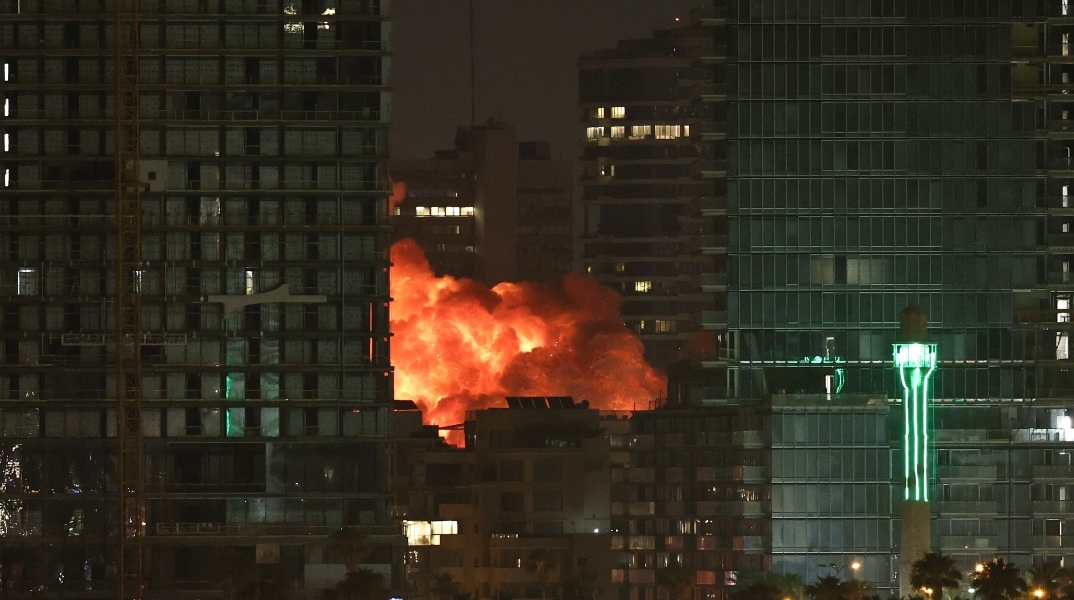 Ισραήλ, εκρηξη, καπνοι, κτιρια