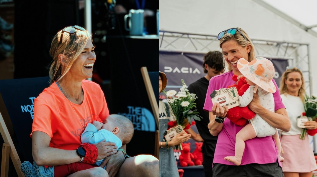 Νίκησε τον μαραθώνιο 100 χλμ, θηλάζοντας την έξι μηνών κόρη της - Η απίστευτη ιστορία της Στέφανι Κέις