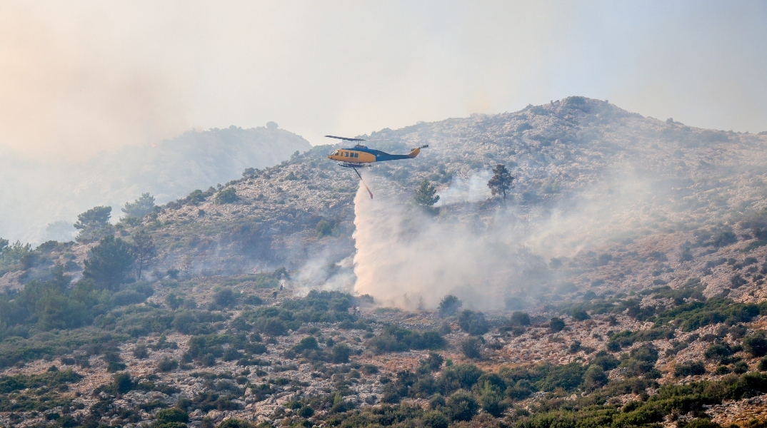 πυρκαγιά, ελικοπτερο πυροσβεστικης