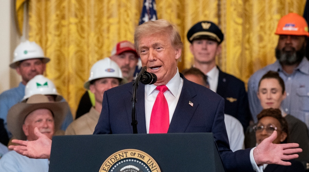 Ο πρόεδρος των ΗΠΑ, Ντόναλντ Τραμπ 