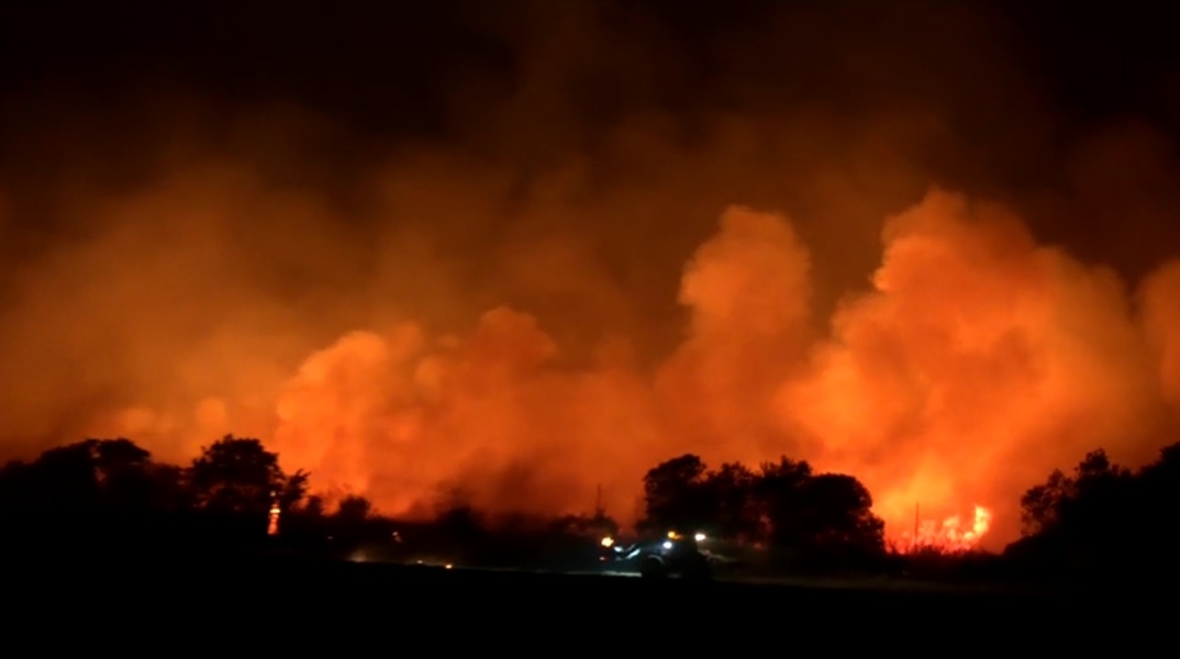 φωτιά στον Λαγκαδά Θεσσαλονίκης