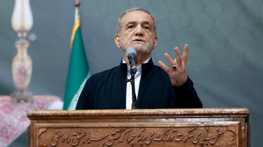 Ο πρόεδρος του Ιράν, Μασούντ Πεζεσκιάν 