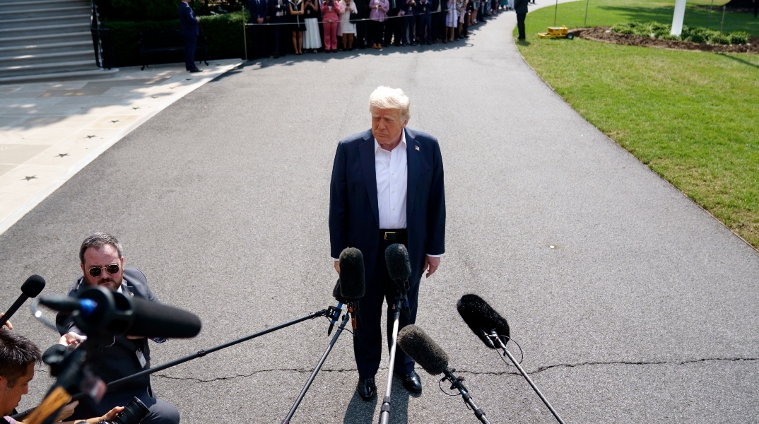 Ο πρόεδρος των ΗΠΑ, Ντόναλντ Τραμπ 