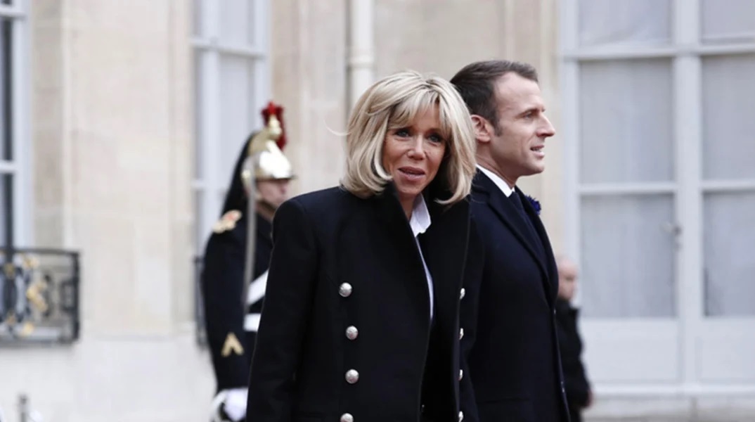 Μπριζίτ Μακρόν και Εμανουέλ Μακρόν