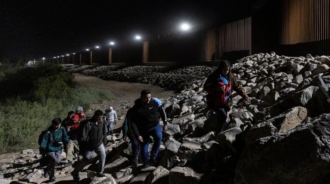 μετανάστες στα σύνορα ΗΠΑ - Μεξικού